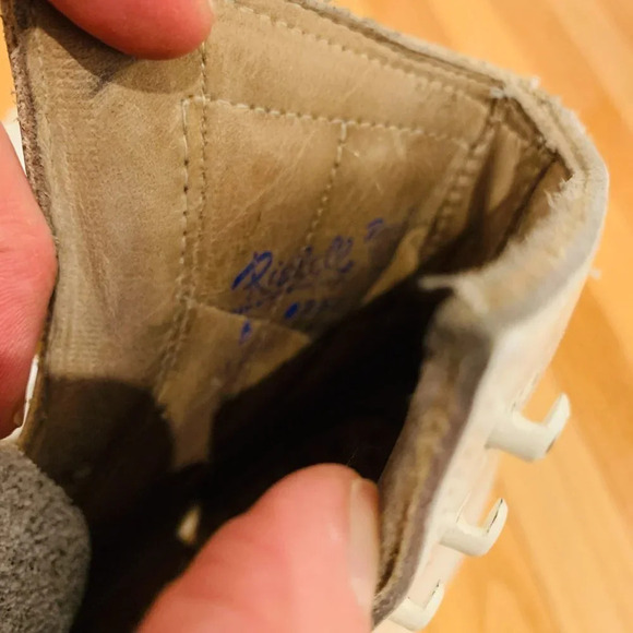 Riedell Womans Figure Skates size 5 Beige /John Wilson Corenation Comet Blade - Picture 11 of 16